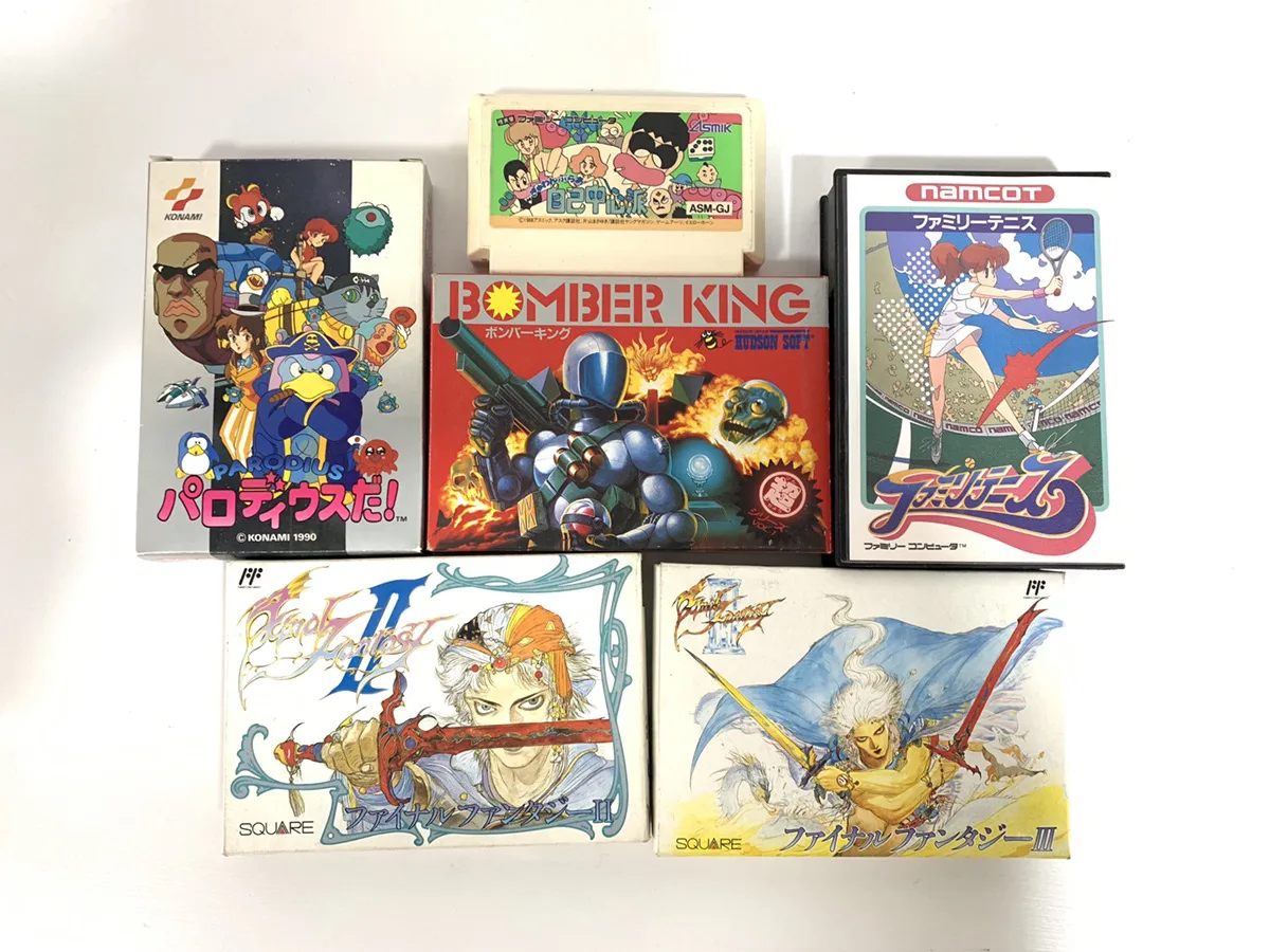 ファミコン ゲームソフト数本