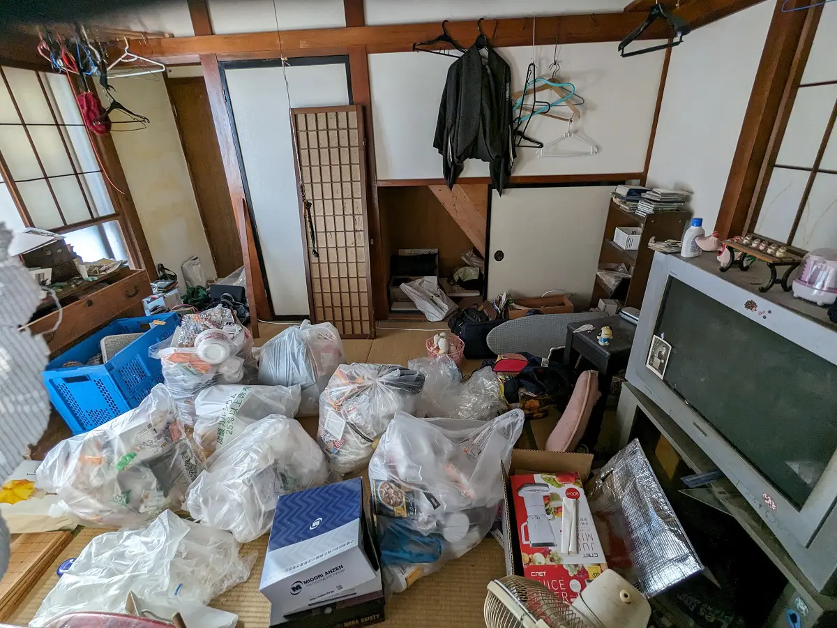 一軒家に溜まった不用品の片付けをご依頼いただきました｜熊本の不用品